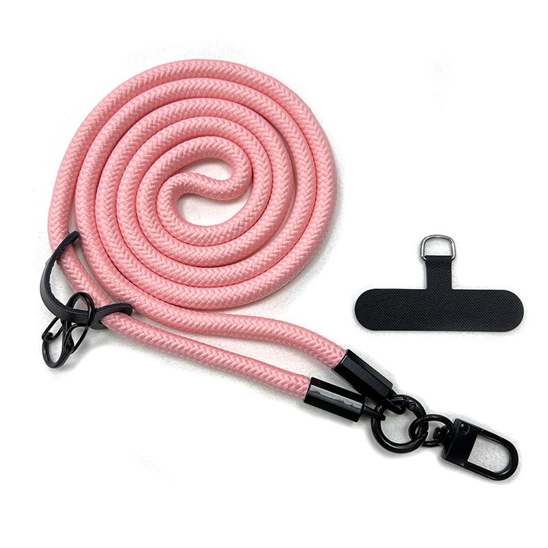 8MM Diameter Outdoor Mobile Phone Hanging Rope Crossbody Backable Neck Strap Durable Phone Case Lanyard Climb Mountain Anti-lost