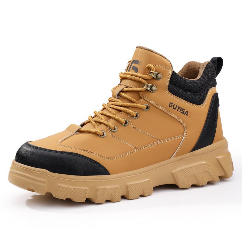 Union Messenger Men s Lightweight Steel Toe Puncture-Proof Safety Shoes F070 44