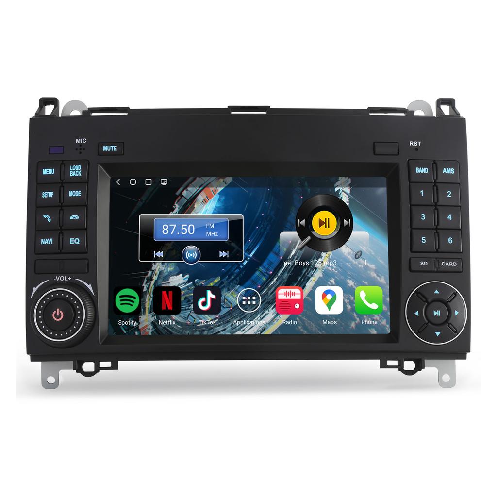 EU Stock ES6672B Android Car Stereo GPS Radio for Mercedes-Benz A/B Class Sprinter Viano Vito DSP Autoradio Wireless CarPlay 4G