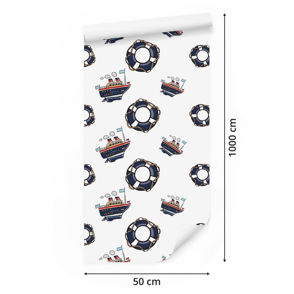 Ships, Vehicles and Machines Wallpaper for Living Room and Bedroom 50x1000
