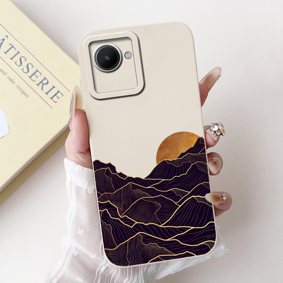 Per Custodia Realme C30 Cover RealmeC30 Nuova Moda Dipinta Morbido Silicone Cover Posteriore Per Realme C30S C 30 Narzo 50i Prime Custodia per Telefono