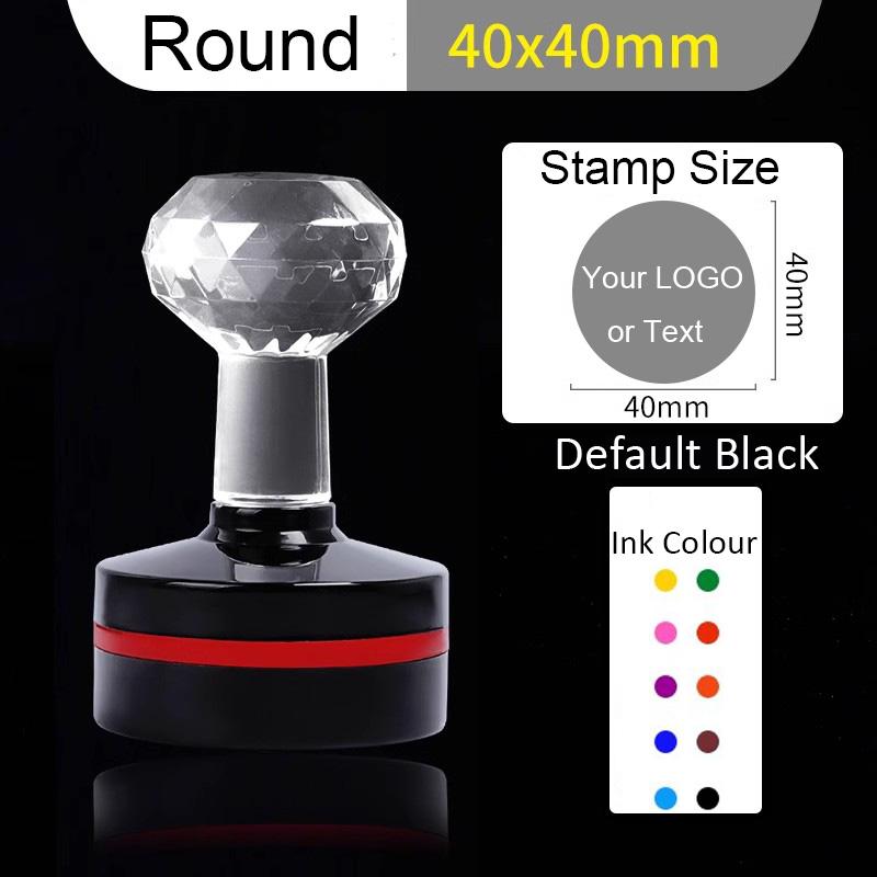 Custom Self Inking Return Stamp Address Personalized Signature Easy Stamping Seal Customized Your Design LOGO Rubber Stamps DIY