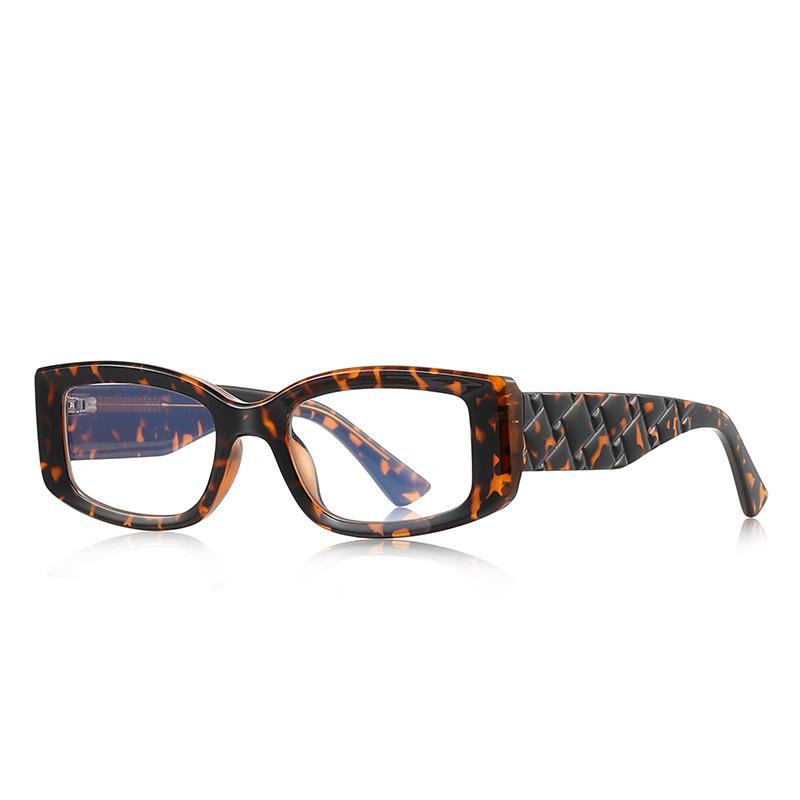 TR90 Blue Light Blocking Glasses for Women Fashion Pink Square Frame Reading Glasses Prescription 0 to +6 0