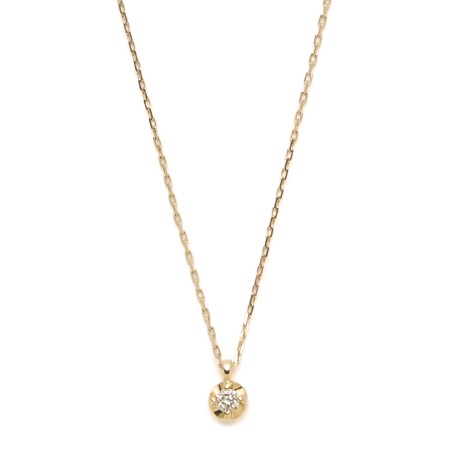 

K10 Diamond Necklace [Noges] (0.04ct) 3024311603300999 чистий