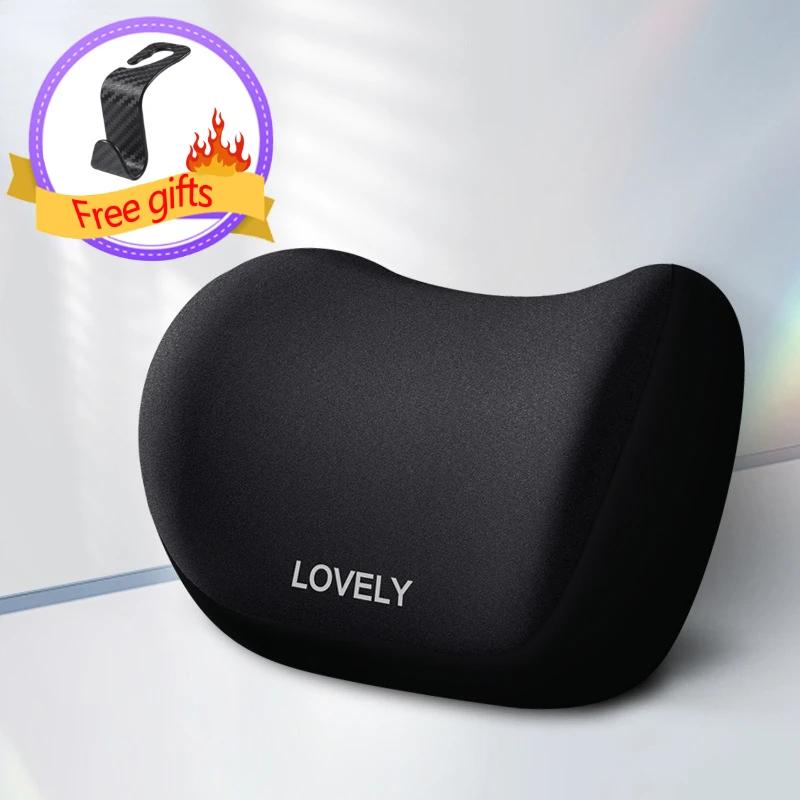 Car Neck Headrest Pillow Auto Car Seat Pillow Memory Foam Breathable Head Support Neck Rest Protector Car Seat Lumbar Support