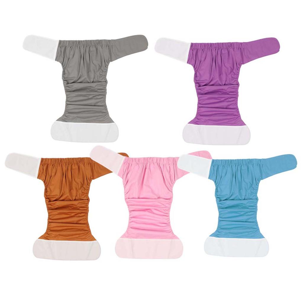 Waterproof Washable Reusable Adult Elderly Cloth Diapers Pocket Nappies