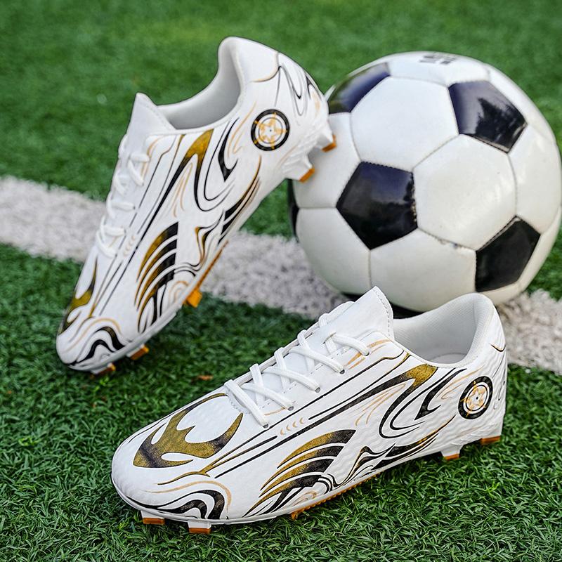 New Tf/Fg High Quality Professional Fast Grass Soccer Shoes Ultralight Training Studded Football Boots Mens Football Field Boots