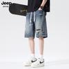 JEEP SPIRIT Men's Casual Denim Shorts
