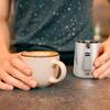 Milk Jug 350ml / 12 Fl, Stainless Steel Milk Pitcher, Milk Frothing Jug For Making Coffee Cappuccino