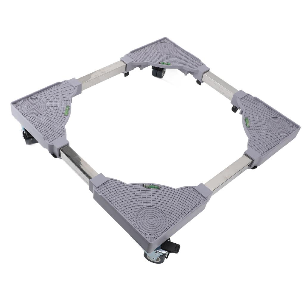 Waschmaschinenuntergestell mit Universalrad Rutschfestigkeit Verstellbarer Kühlschrankständer für Waschmaschine Kühlschrank