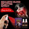 Fake Blood Spray For Cosplay Washable Clothes & Facial Blood Scary Styling Blood Spray 50ml*2