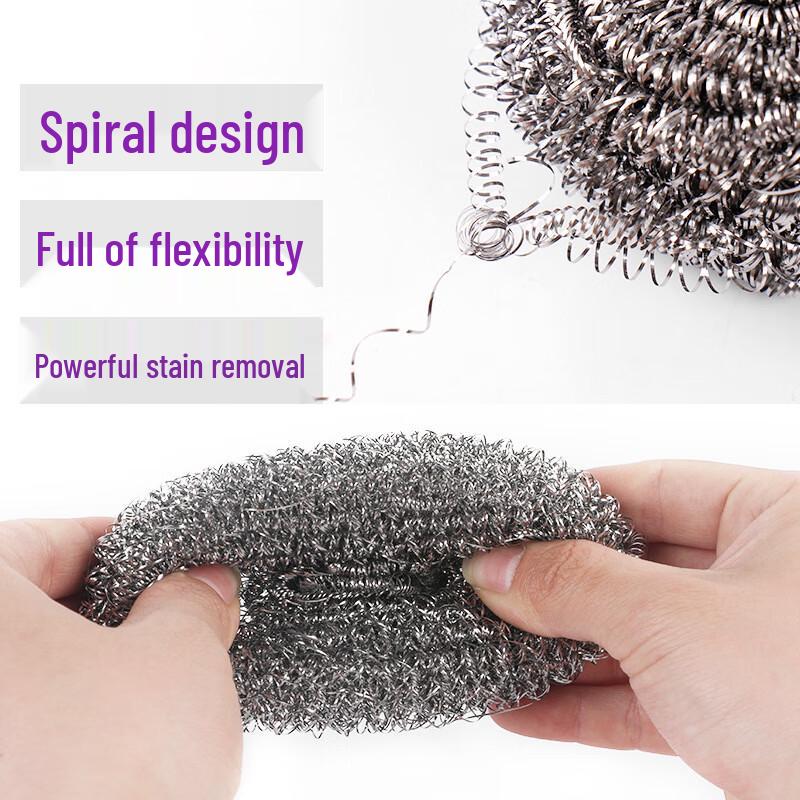 Duobait 40-Pack Stainless Steel Scourer Balls