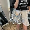 Bag Women's Bag 2025 New European and American Fashion Sequined Shoulder Bag Large Capacity Casual Versatile Hand Carry Armpit Bag Tide