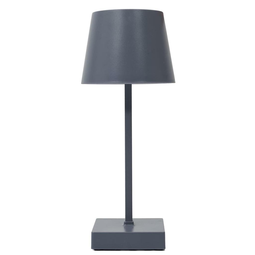 Blanca Led Touch Lamp, Gray