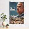 Classic US Gangster Movies The Tapestry Room Decor Wall GGodfather Cloth Party Hanging Background Room Decor Baby Room