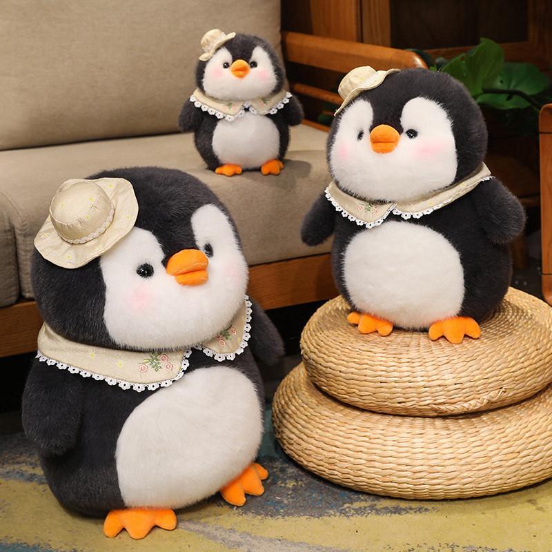 Penguin Plush Toy Cute Cartoon Girl Child Time Accompany Birthday Gift Holiday