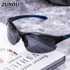 ZUNOU Polarisierte Sportsonnenbrille mit UV-Schutz für und Tennis Unisex UV400 Sonnenbrille für Herren TR90 Herren Angeln, Radfahren, Bergsteigen,