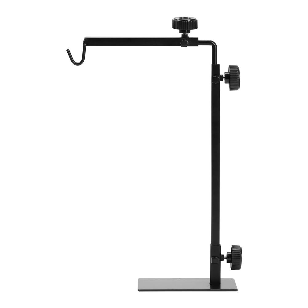 AT21-Reptile Lamp Stand Adjustable Metal Floor Lamps Reptile Reptile Tank Heating Light Support For Bearded Dragon Snakes