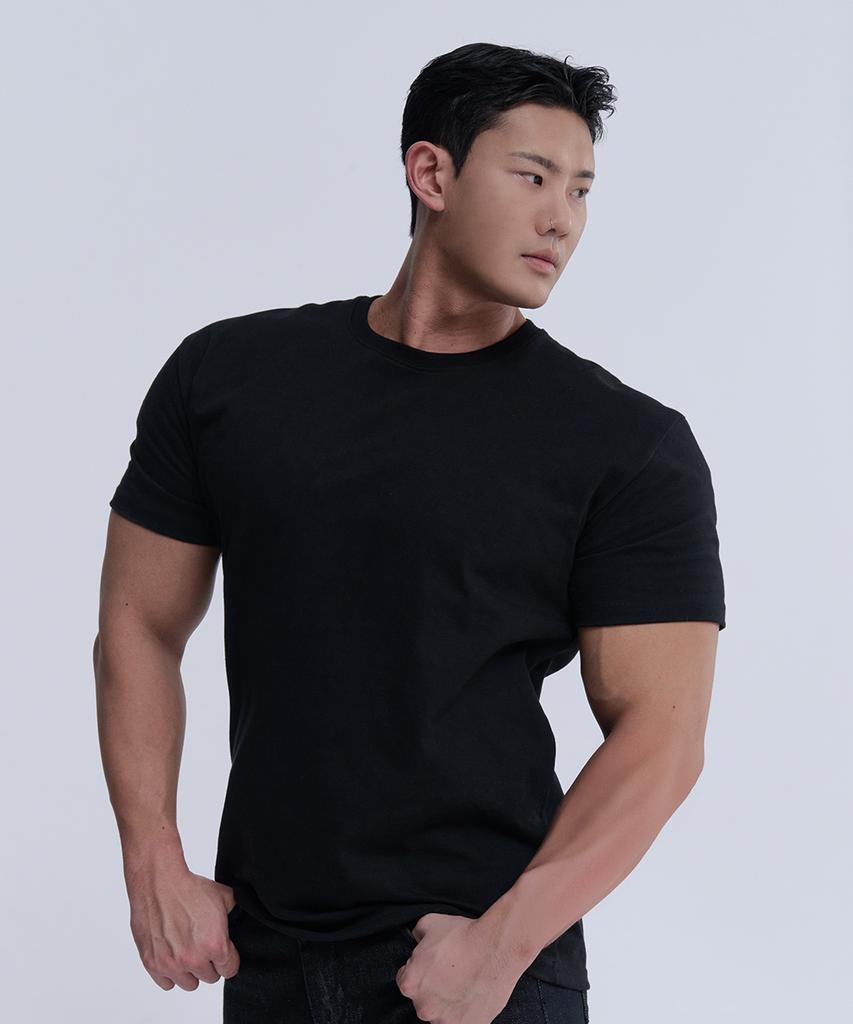 NINEZ [2Pack] Signature Cotton Big Muscle Fit T-Shirt (2 Colors)