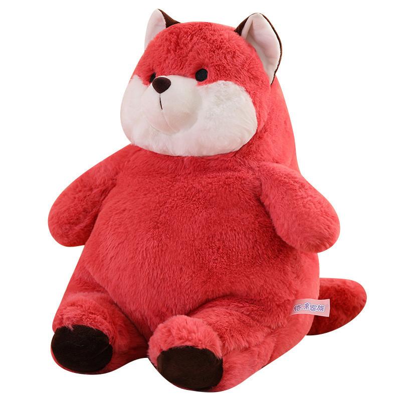 Polar Fox Husky Bear Plush Toy Animal Stuffed Doll Bedroom Decoration Gift Kids