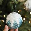8Cm Foam Sequin Christmas Balls Shatterproof Colorful Hanging Ornaments For Xmas Tree Decorations Party Home Holiday Decor
