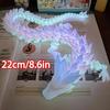 Divine Dragon Statue, 3D Printed Night Light Dragon Sculpture, Aquarium Decoration, Theme Adult Bedroom Desktop Ornament