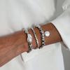 Ingemark 3Pcs/Set Elegant Baroque Imitation Pearl Bracelet Women 2026 New Trend Acrylic Beaded Bracelet Stackable Hand Jewelry