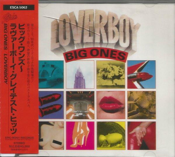 

CD LOVERBOY BIG ONES ESCA5062 Epic 2020 Japan Rock Used
