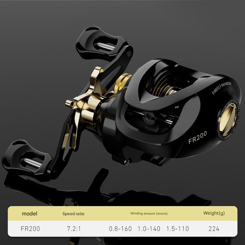 Mavllos 7.2 High Speed Ratio 8KG Strong Brake Anti-explosion Line Unloading Alarm Special Long-distance Casting Reel for Perch/horse Mouth/croaker