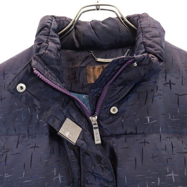 Balmain Dunkåpe L Lilla x marineblå Dame Brukt
