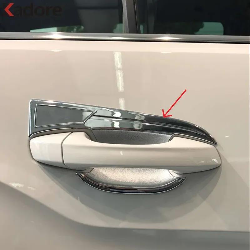Car Side Door Handle Bowl Cover Trim For Volkswagen VW Teramont Atlas 2017 2018 2024 Chrome Accessories