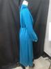 High End Satin Long Sleeved Loose Dress With Elegant Temperament