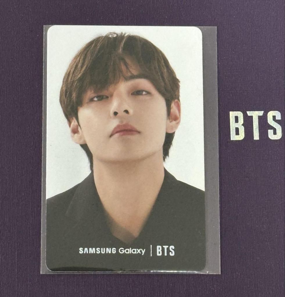 [USED] BTS Taehyung V Trading Card Official GALAXY Latin America Limited