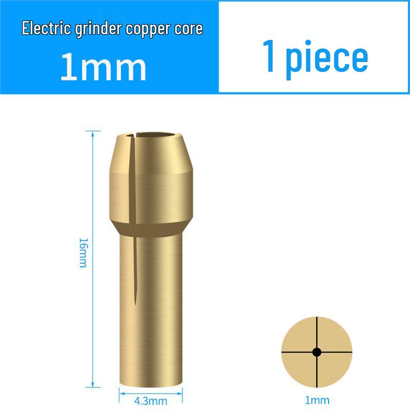 Compact Multi-Function Electric Grinder Chuck Nut - Stainless Steel Collet Accessory