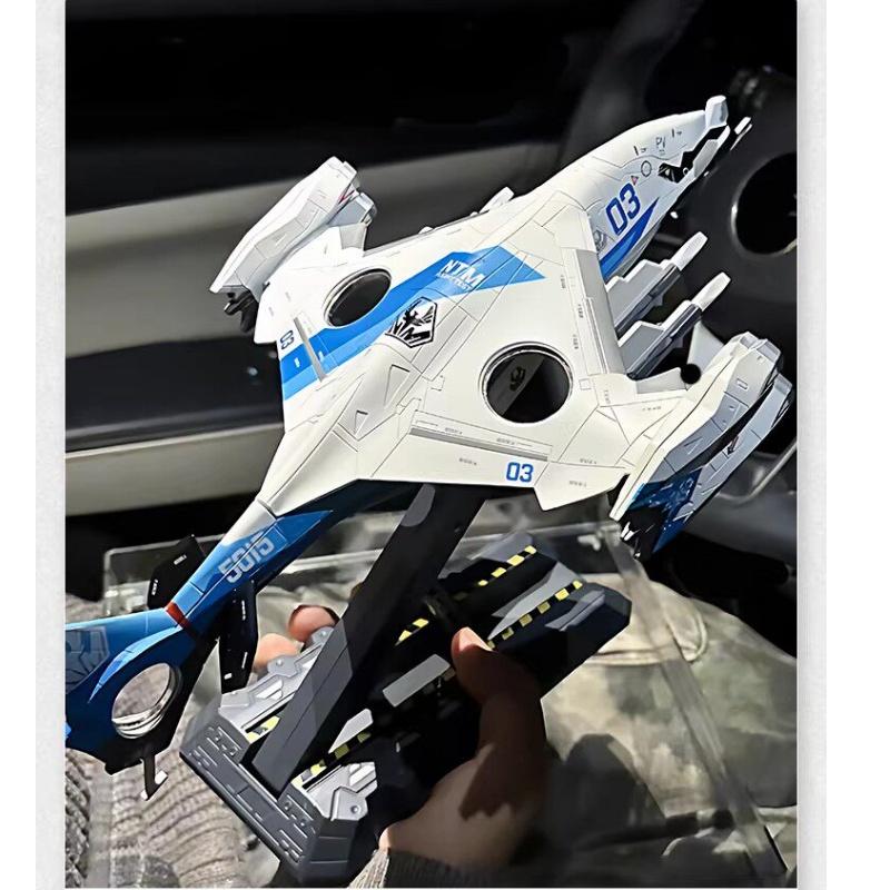 Brand New Nantianmen Project White Emperor Aerospace Fighter Alloy Aircraft Model Simulated Fighter Kaidwei Zhuhai Airshow Model
