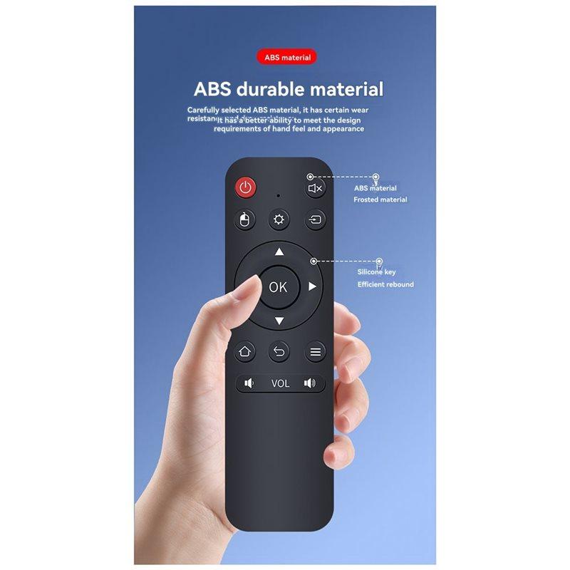 ABUO-For Android Smart TV Box Wireless Air Mouse 2.4G USB Receiver Remote Control For PC/TV