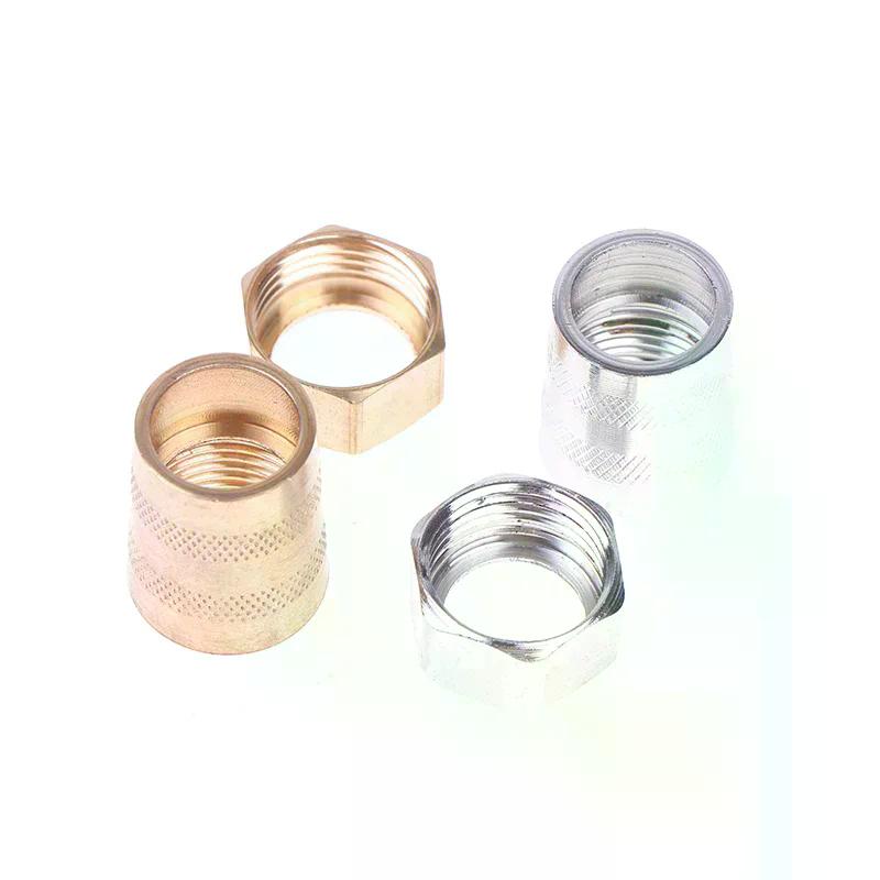 1Pc Brand New Shower Hose Nut Connector Connection Water Inlet Pipe Interface Nut Nozzle Connector Screw Parts Accessories