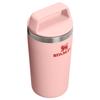 STANLEY 1913 Cafe To Go Travel Vacuum Insulated Peach 12oz Mug, Rose, 0.35L