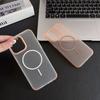 Hot Matte Heat Dissipation Magnetic Phone Case for iPhone 17 12 13 14 15 16 Pro Max Wireless Charging Hard PC Protective Cover