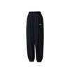 Anta Lifestyle Series Solid Color Mid Waist Loose Fit Knitted Sports Pants Women Bottoms 162538304-3