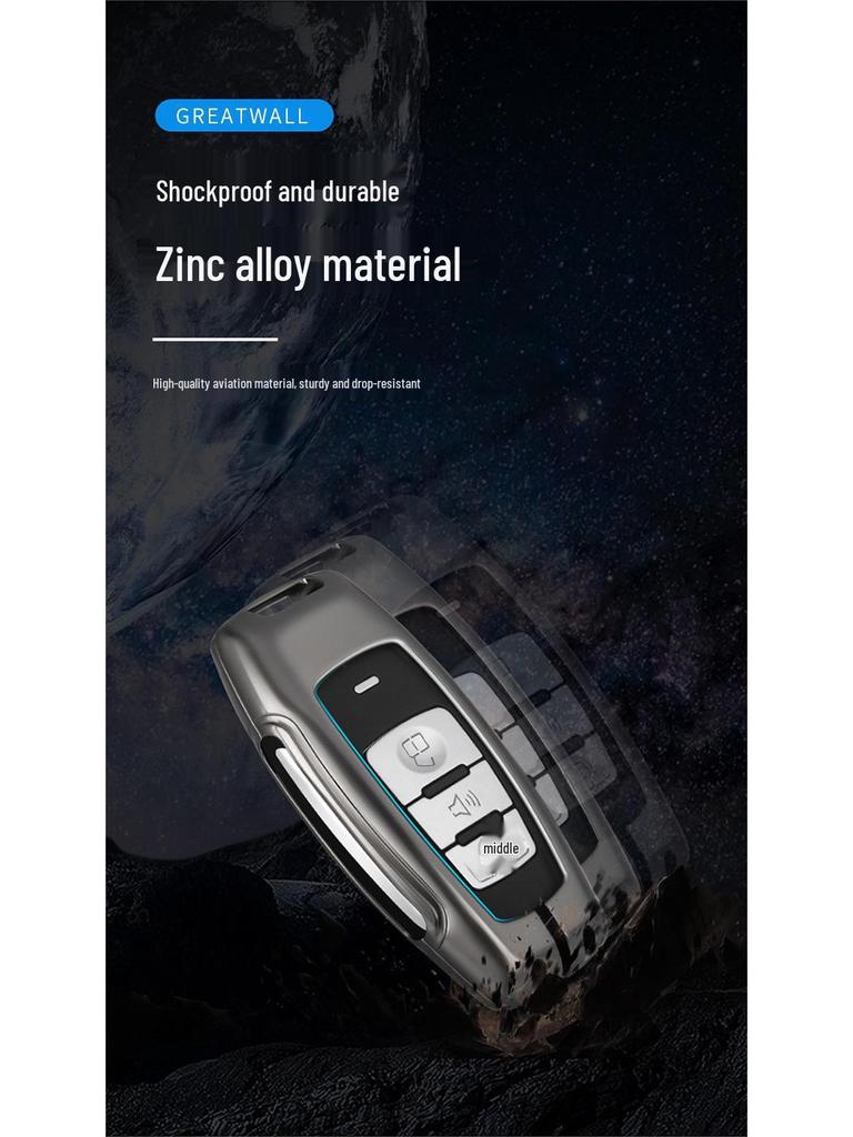 Key Case for 2021 Great Wall Cannon Pickup and Off-Road Models