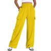 Womens Cargo Sweatpants Wide Leg Pants Baggy Joggers With Pockets