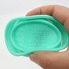 Soft Silicone Makeup Brush Cleaner Folding Powder Puff Cleaning Bowl Eyeshadow Brushes Wash Clean Mat Beauty Tools Scrubber Box