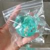 Transparent Ocean Sensory Fidget Toy Cube Shape Stress Relief Ball  for Table Decoration