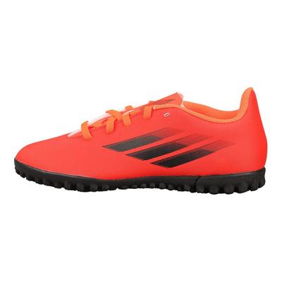 X Speedflow.4 Mesh TF Durable Low-Top Soccer Shoes Kids Soccer Shoes Red FY3327