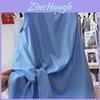 Minimalist White Cotton Knot Tank Top For Summer Casual Wear Women