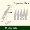 Aluminum Alloy Carving Knife Set for Model Making & Mobile Film