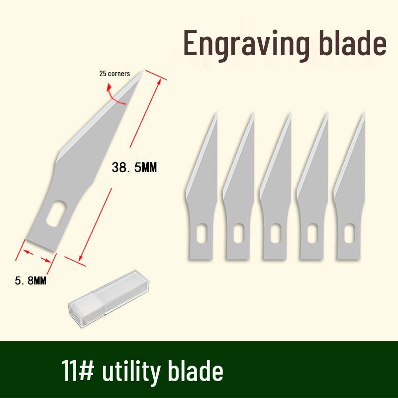Aluminum Alloy Carving Knife Set for Model Making & Mobile Film