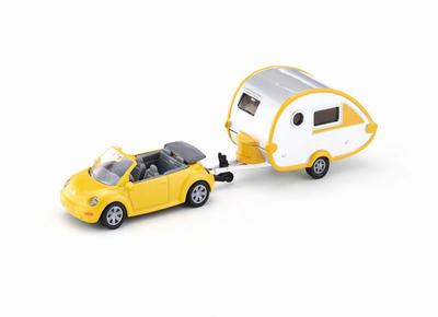 SIKU VW New Beetle with Caravan SK1629
