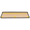 vidaXL Treppenmatten Selbstklebend 15 Stk. 65x21x4 cm Schwarz und Grau